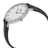 Daniel Wellington Classic Petite Reading White Dial Black Leather Strap Watch For Women - DW00100185 Authentic Buy Shop Now