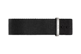 Daniel Wellington Classic Petite Cornwall White Dial Black Nylon Strap Watch For Women - DW00100252 Authentic Buy Shop Now
