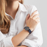 Daniel Wellington Classic Bayswater Black Dial Black NATO Strap Watch For Women - DW00100281 Authentic Buy Shop Now