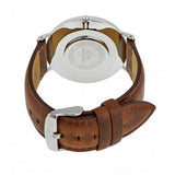 Daniel Wellington Classic St Mawes White Dial Brown Leather Strap Watch For Men - DW00100021 Authentic Buy Shop Now