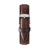 Daniel Wellington Classic Bristol Black Dial Brown Leather Strap Watch For Men - DW00100143 Authentic Buy Shop Now