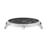 Daniel Wellington Classic Bristol Black Dial Brown Leather Strap Watch For Men - DW00100143 Authentic Buy Shop Now
