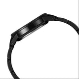 Daniel Wellington Iconic Link Ceramic Black Dial Black Steel Strap Watch For Women - DW00100415 Authentic Buy Shop Now
