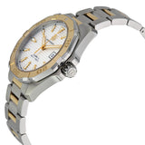 Tag Heuer Aquaracer Calibre 5 Automatic White Dial Two Tone Steel Strap Watch for Men - WAY2151.BD0912 Authentic Buy Shop Now