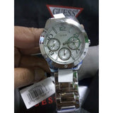 Guess Confetti Silver Dial Silver Steel Strap Watch for Women - W0778L1 Authentic Buy Shop Now