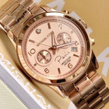Michael Kors Paris Limited Edition Rose Gold Dial Steel Strap Watch for Women - MK5716 Authentic Buy Shop Now