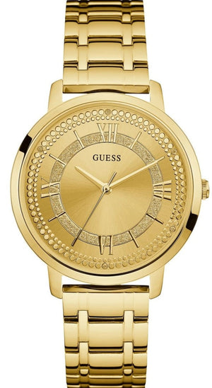 Guess Montauk Gold Dial Gold Steel Strap Watch for Women - W0933L2 Authentic Buy Shop Now