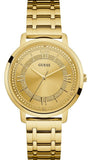 Guess Montauk Gold Dial Gold Steel Strap Watch for Women - W0933L2 Authentic Buy Shop Now