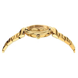 Versace V-Motif Gold Dial Gold Steel Strap Watch for Women - VERE00618 Authentic Buy Shop Now