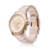 Armani Exchange Drexler Chronograph Gold Dial Gold Steel Strap Watch For Men - AX2602 Authentic Buy Shop Now