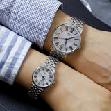 Tissot Carson Premium Lady Silver Dial Silver Steel Strap Watch For Women - T122.210.11.033.00 Authentic Buy Shop Now