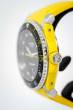 Gucci Dive Black Dial Yellow Rubber Strap Watch For Men - YA136319 Authentic Buy Shop Now