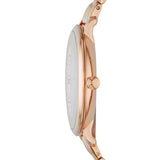 Fossil Jacqueline Rose Gold Dial Rose Gold Steel Strap Watch for Women - ES3435 Authentic Buy Shop Now