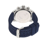 Guess Fleet Chronograph Black Dial Blue Rubber Strap Watch for Men - W0971G2 Authentic Buy Shop Now