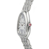 Bvlgari Serpenti Seduttori Quartz White Dial Silver Steel Strap Watch for Women - SERPENTI103141 Authentic Buy Shop Now