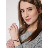 Emporio Armani Chiara Silver Dial Rose Gold Steel Strap Watch For Women - AR7362 Authentic Buy Shop Now