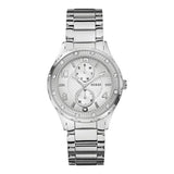 Guess Siren White Dial Silver Steel Strap Watch for Women - W0442L1 Authentic Buy Shop Now