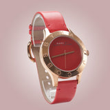 Marc Jacobs Blade Red Dial Red Leather Strap Watch for Women - MBM1210 Authentic Buy Shop Now
