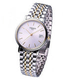 Tissot Desire White Dial Two Tone Mesh Bracelet Two Tone Steel Watch For Men - T52.2.481.31 Authentic Buy Shop Now