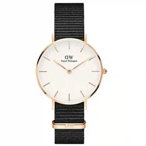 Daniel Wellington Classic Petite Cornwall White Dial Green NATO Strap Watch For Women - DW00100253 Authentic Buy Shop Now