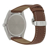 Tissot Gentleman Blue Dial Brown Leather Strap Watch For Men - T127.410.16.041.00 Authentic Buy Shop Now