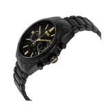 Hugo Boss Driver Black Dial Black Steel Strap Watch for Men - 1513277 Authentic Buy Shop Now