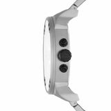 Diesel Mr. Daddy Chronograph Silver Dial Silver Steel Strap Watch For Men - DZ7421 Authentic Buy Shop Now