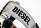 Diesel Mr. Daddy 2.0 Chronograph Black Dial Grey Nylon Strap Watch For Men - DZ7429 Authentic Buy Shop Now