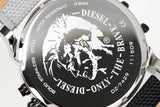 Diesel Mr. Daddy 2.0 Chronograph Black Dial Grey Nylon Strap Watch For Men - DZ7429 Authentic Buy Shop Now
