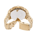 Diesel Mr Daddy 2.0 Chronograph Gold Dial Gold Steel Strap Watch For Men - DZ7399 Authentic Buy Shop Now