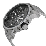 Diesel Mr Daddy 1.0 Gray Dial Gray Stainless Steel Watch For Men - DZ7247 Authentic Buy Shop Now