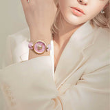 Versace Palazzo Empire Pink Dial Pink Leather Strap Watch for Women - VCO030017 Authentic Buy Shop Now