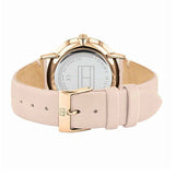 Tommy Hilfiger Jenna Analog Pink Dial Pink Leather Strap Watch for Women - 1782071 Authentic Buy Shop Now