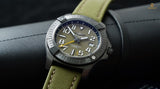Breitling Avenger Automatic GMT 45 Night Mission Green Dial Green Nylon Strap Watch for Men - V323952A1L1X1 Authentic Buy Shop Now