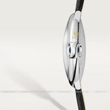 Cartier Ballon Bleu De Cartier Black Dial Black Leather Strap Watch for Men - WSBB0003 Authentic Buy Shop Now