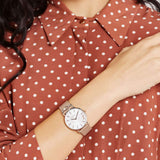 Coach Perry Silver Dial Light Brown Leather Strap Watch for Women - 14503119 Authentic Buy Shop Now