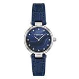 Coach Park Navy Blue Dial Navy Blue Leather Strap Watch for Women - 14503535 Authentic Buy Shop Now