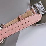 Coach Tatum White Dial Pink Leather Strap Watch For Women - 14502799 Authentic Buy Shop Now