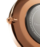 Daniel Wellington Classic Suffolk White Dial Brown Leather Strap Watch For Women - DW00100120 Authentic Buy Shop Now