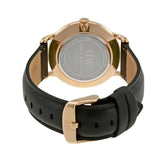 Daniel Wellington Classic Sheffield White Dial Black Leather Strap Watch For Men - DW00100084 Authentic Buy Shop Now