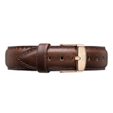 Daniel Wellington Dapper York White Dial Brown Leather Strap Watch For Men - DW00100085 Authentic Buy Shop Now