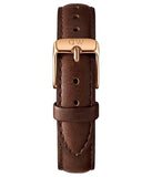 Daniel Wellington Classic Petite Bristol Black Dial Brown Leather Strap Watch For Women - DW00100221 Authentic Buy Shop Now