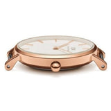 Daniel Wellington Classic Petite Bristol White Dial Brown Leather Strap Watch For Women - DW00100227 Authentic Buy Shop Now