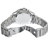 Michael Kors Everest Chronograph Black Dial Silver Steel Strap Watch For Women - MK5753 Authentic Buy Shop Now