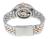 Fossil Townsman Automatic Skeleton White Dial Two Tone Steel Strap Watch for Men - ME3075 Authentic Buy Shop Now