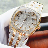 Bulova Phantom Crystal Silver Dial Two Tone Steel Strap Watch for Men - 98B323 Authentic Buy Shop Now