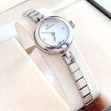 Gucci Diamantissima Quartz Diamonds White Dial Silver Steel Strap Watch For Women - YA141503 Authentic Buy Shop Now