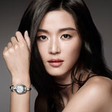 Gucci Horsebit Collection Diamonds Mother of Pearl Dial Silver Steel Strap Watch For Women - YA139506 Authentic Buy Shop Now