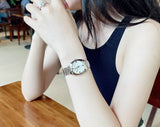 Gucci GG2570 White Dial Silver Steel Strap Watch For Women - YA142502 Authentic Buy Shop Now