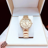 Guess Montage Quartz Gold Dial Gold Steel Strap Watch For Women - GW0588L1 Authentic Buy Shop Now